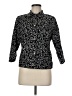 Christopher & Banks Print Black Jacket Size M - photo 1