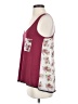 Workshop Burgundy Sleeveless Top Size S - photo 5