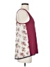 Workshop Burgundy Sleeveless Top Size S - photo 4