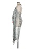 Subtle Luxury 100% Polyester Silver Swimsuit Cover Up One size - photo 5
