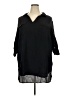 Westbound Black 3/4 Sleeve Blouse Size 2X - photo 1