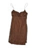 No Comment 100% Polyester Brown Cocktail Dress Size S - photo 1