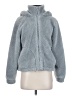 Carbon38 100% Polyester Blue Faux Fur Jacket Size XS - photo 1