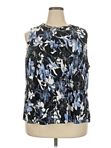 Roz & Ali Sleeveless Blouse (view 1)
