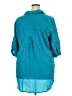 Westbound Teal 3/4 Sleeve Button-Down Shirt Size 2X - photo 2