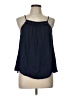 Michael Stars Blue Sleeveless Blouse Size Lg (2) - photo 1