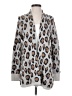 Susina Animal Print Silver Cardigan Size S - photo 1