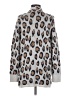 Susina Animal Print Silver Cardigan Size S - photo 2