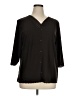 BonWorth Black 3/4 Sleeve Blouse Size XL (petite) - photo 1