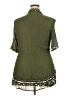 Gottex 100% Rayon Green Short Sleeve Blouse Size XXL - photo 2