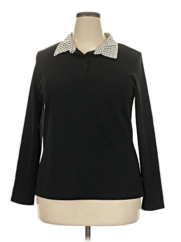 Retrolicious Long Sleeve Blouse (view 1)