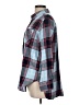 Faded Glory 100% Cotton Plaid Blue Long Sleeve Button-Down Shirt Size L - photo 5