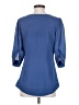 Pomelo 100% Polyester Blue 3/4 Sleeve Blouse Size S - photo 2