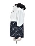 BodyGo 100% Polyester Blue White Snow Jacket Size S - photo 5