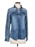 Ruff Hewn Blue Long Sleeve Blouse Size S - photo 1