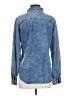 Ruff Hewn Blue Long Sleeve Blouse Size S - photo 2