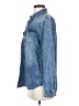 Ruff Hewn Blue Long Sleeve Blouse Size S - photo 5