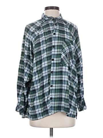 Urban Outfitters Long Sleeve Button-Down Shirt (view 1)