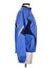 Brooks 100% Polyester Color Block Blue Track Jacket Size S - photo 4