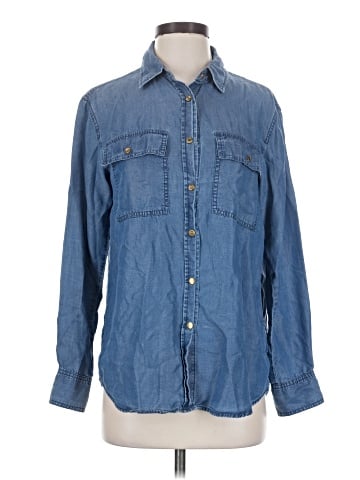 MICHAEL Michael Kors Long Sleeve Button-Down Shirt (view 1)