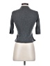 ADAY Gray Short Sleeve Turtleneck Size S - photo 2