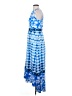 Cynthia Steffe 100% Polyester Print Blue Casual Dress Size 4 - photo 5