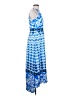 Cynthia Steffe 100% Polyester Print Blue Casual Dress Size 4 - photo 4