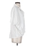 Gilli White Short Sleeve Blouse Size S - photo 4