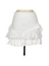 MadRag Solid White Casual Skirt Size S - photo 1