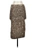 Casting Tweed Brown Formal Skirt Size Sm (1 or S) - photo 1