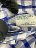Crewcuts 100% Cotton Checkered-gingham Blue Long Sleeve Button-Down Shirt Size 4 - 5 - photo 3