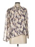 Veronica M. Ivory Long Sleeve Blouse Size L - photo 1