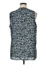 Motherhood 100% Polyester Blue Sleeveless Blouse Size XL Maternity - photo 2