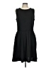 Mossimo Solid Black Casual Dress Size L - photo 1