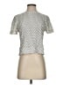 Rag & Bone 100% Viscose Polka Dots Silver Short Sleeve Top Size XS - photo 1