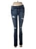 Current/Elliott Hearts Blue Jeans Size 27 waist - photo 1