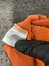 Basler Orange 3/4 Sleeve Button-Down Shirt Size S - photo 8