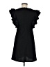 She + Sky Solid Black Casual Dress Size M - photo 2