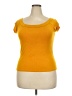 Retrolicious Orange Short Sleeve Top Size 2X - photo 1