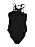 La Blanca Solid Black One Piece Swimsuit Size 8 - photo 1