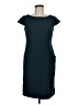 Sandra Darren Solid Teal Casual Dress Size 6 - photo 1