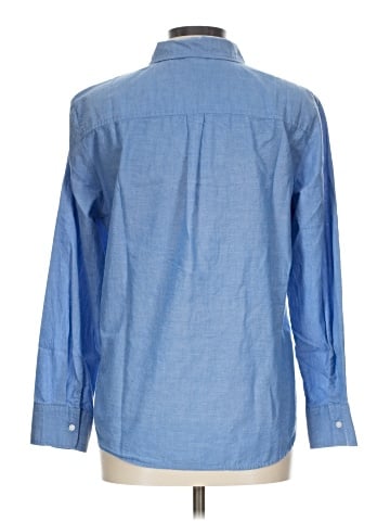 Faded Glory Long Sleeve Button-Down Shirt (view 2)