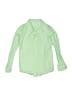 Janie and Jack Green Long Sleeve Button-Down Shirt Size 6 - photo 1