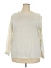 Baxter & Wells Metallic Silver Pullover Sweater Size 2X - photo 1