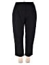 H&M Solid Black Casual Pants Size 18 - photo 1