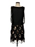 Betsy & Adam 100% Polyester Black Cocktail Dress Size 4 - photo 1