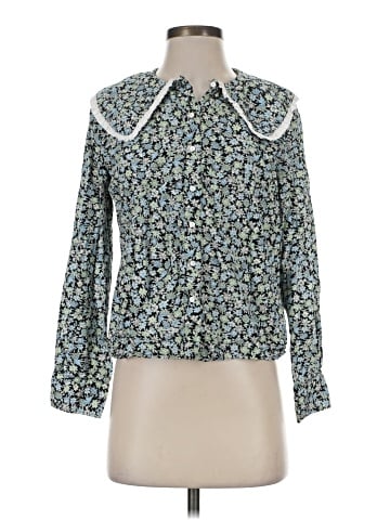 Maje Long Sleeve Blouse (view 1)