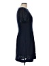 Jessica Howard Solid Blue Casual Dress Size 10 (petite) - photo 4