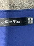 Alisa Pan 100% Polyester Solid Blue Cocktail Dress Size 6 - photo 7