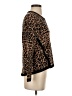 Milly Animal Print Brown Pullover Sweater Size P (petite) - photo 4